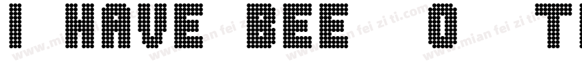 I have been on the r字体转换